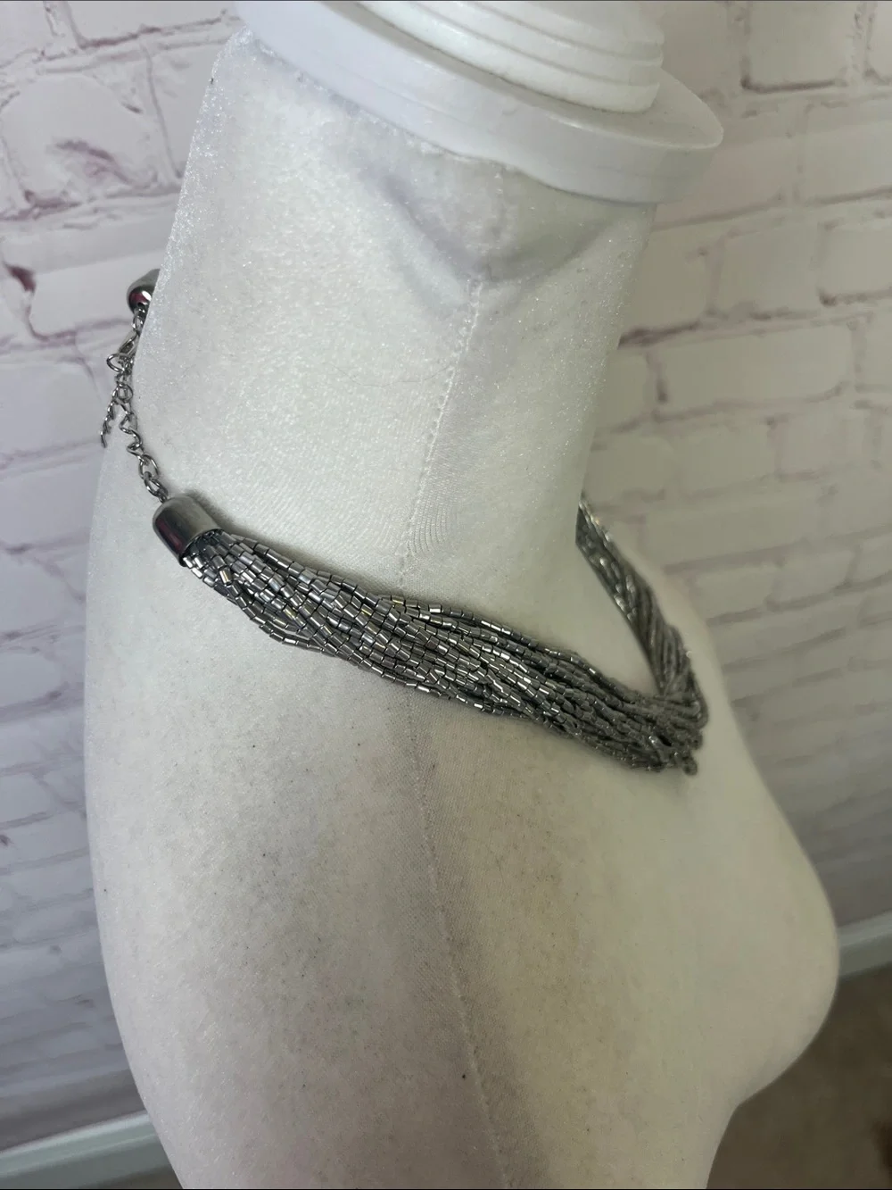 TWO Beaded Statement Necklaces